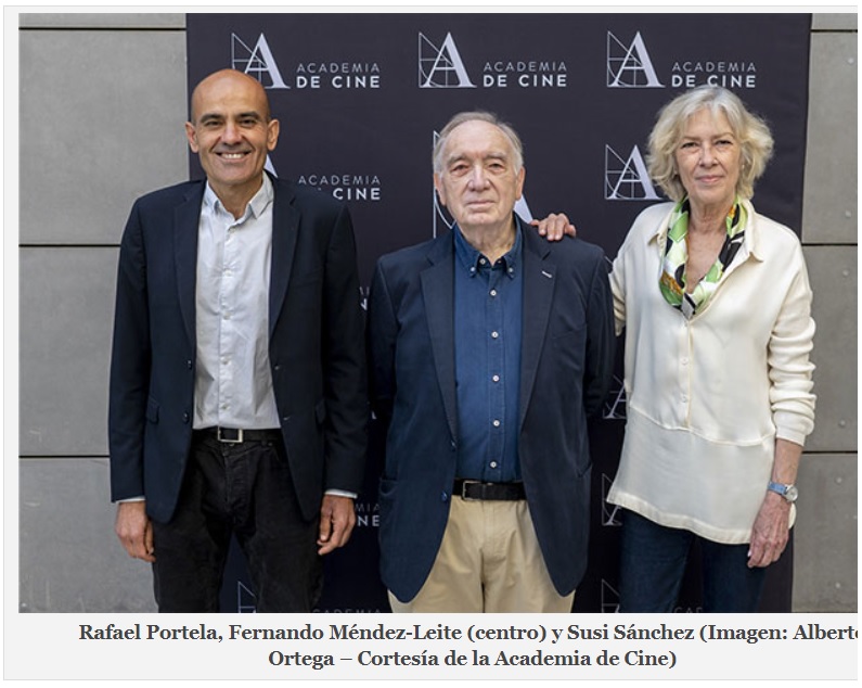 Academia de Cine: presentación candidaturas, nuevo presidente Fernando Méndez-Leite, nueva junta directiva