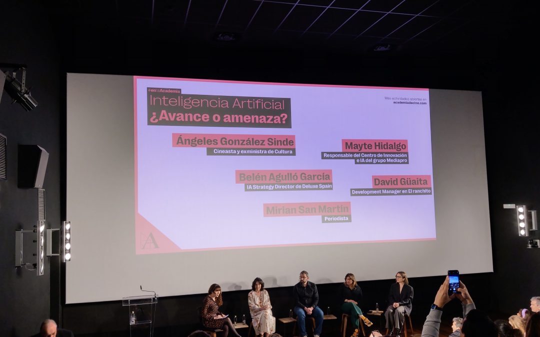 Hablemos de… Inteligencia Artificial: avance o amenaza. Fundación Academia de Cine-Conversaciones en la industria